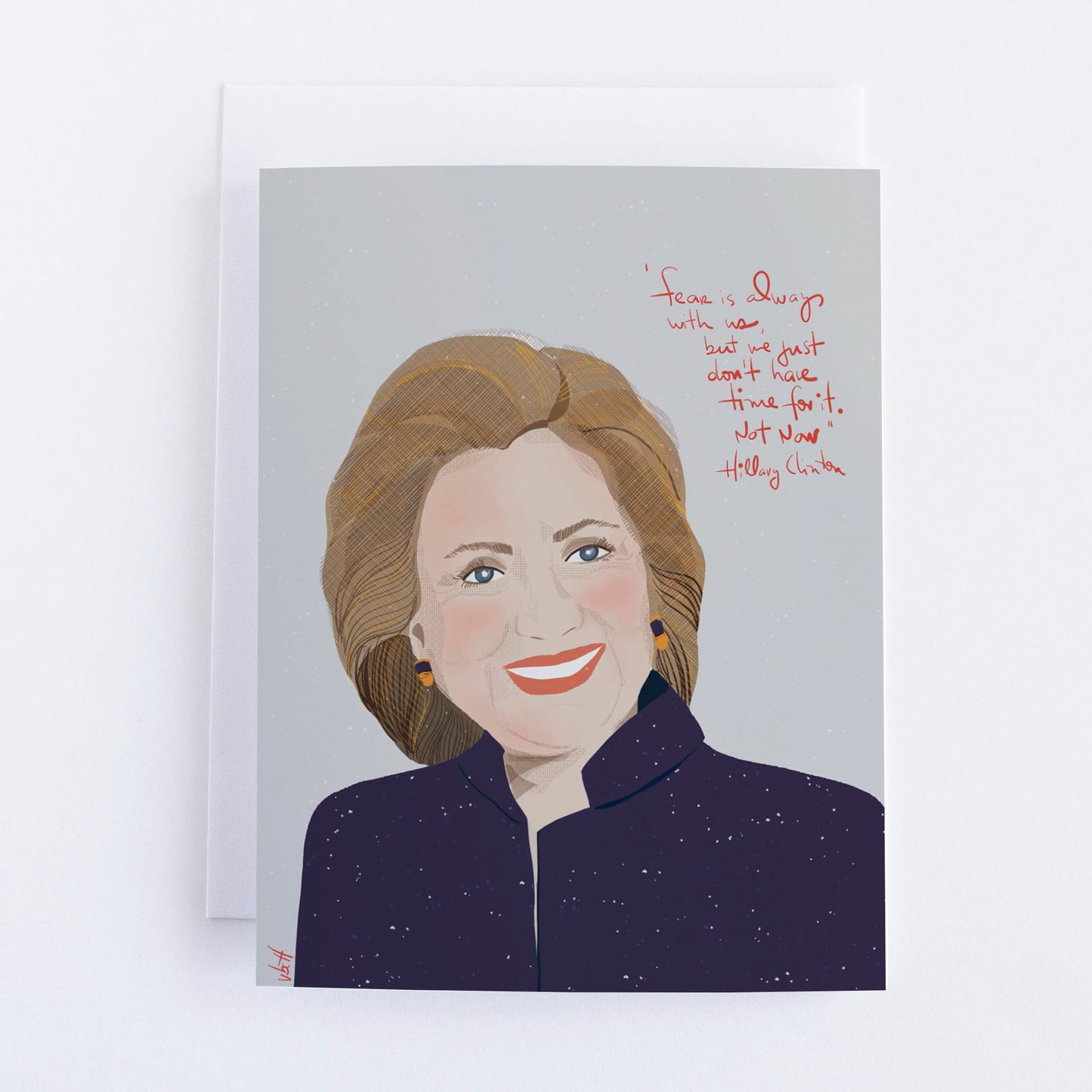 A Few Favorite First Ladies-  Card Set-6-pack Inspiring Quotes - Illustrated Set, Blank Inside (Copy) - VIOLETREDSTUDIO