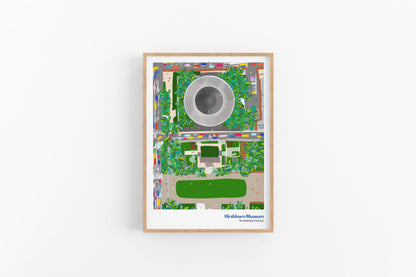 Hirshhorn Museum Art Print - VIOLETREDSTUDIO