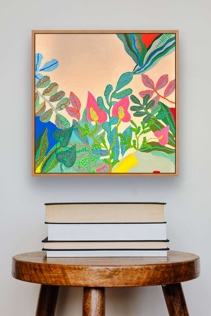 Pace of Nature #2 - 20x20 Canvas - VIOLETREDSTUDIO