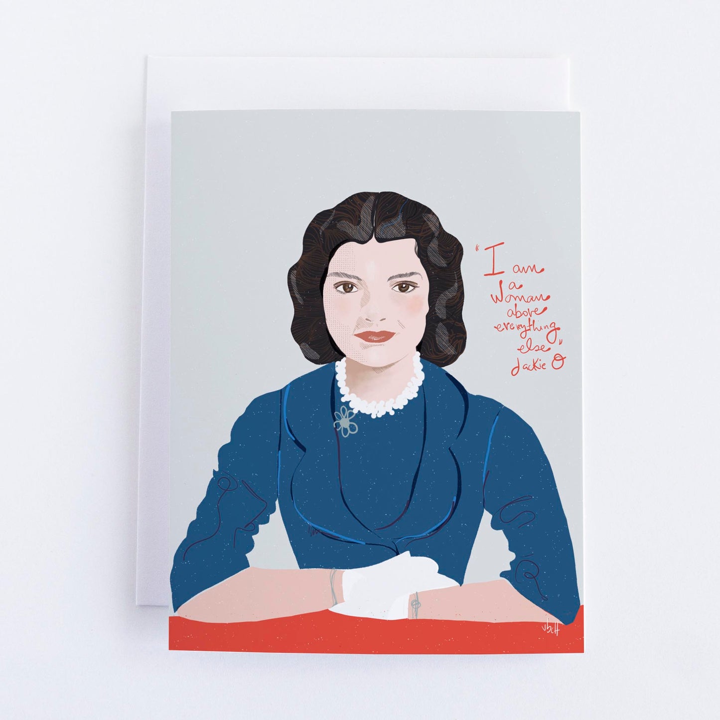 A Few Favorite First Ladies-  Card Set-6-pack Inspiring Quotes - Illustrated Set, Blank Inside (Copy) - VIOLETREDSTUDIO