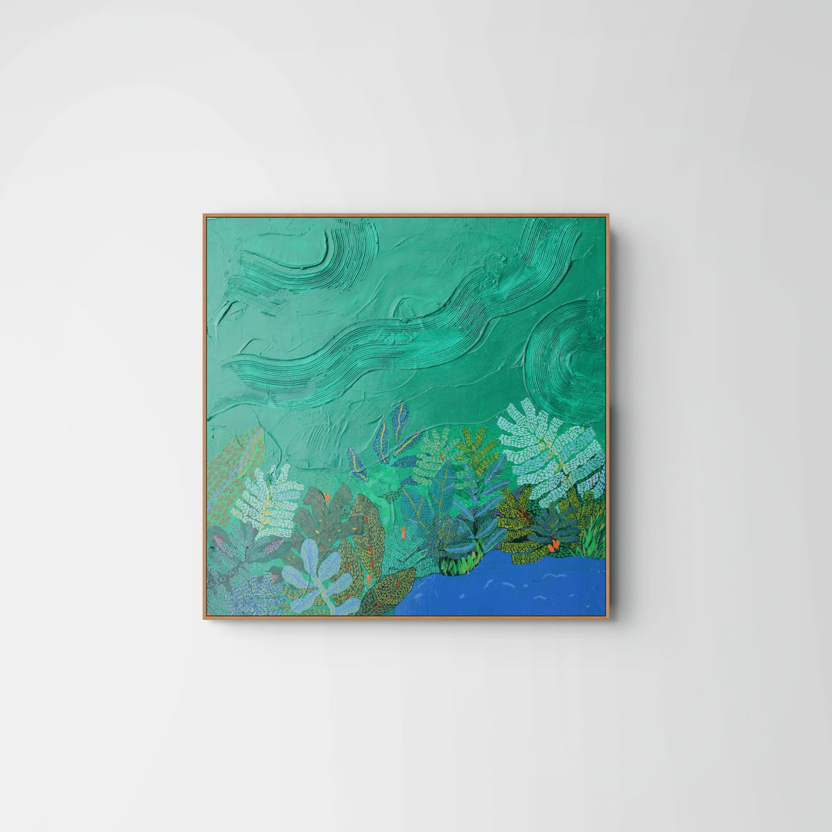 La Noche Mas Linda #9- 24x24" Canvas