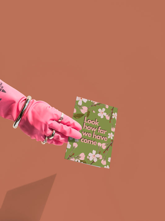 Look How Far We've ComeGreeting Card