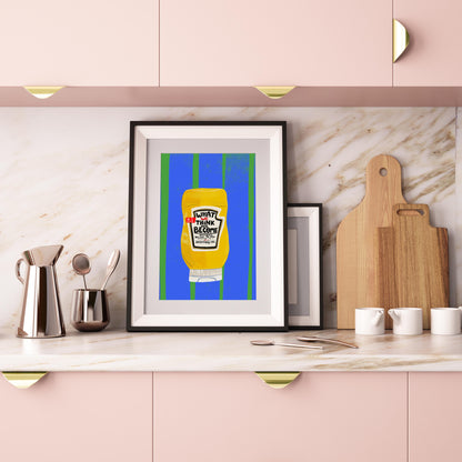 What We Think We Become | Counter Culture Art Print - VIOLETREDSTUDIO
