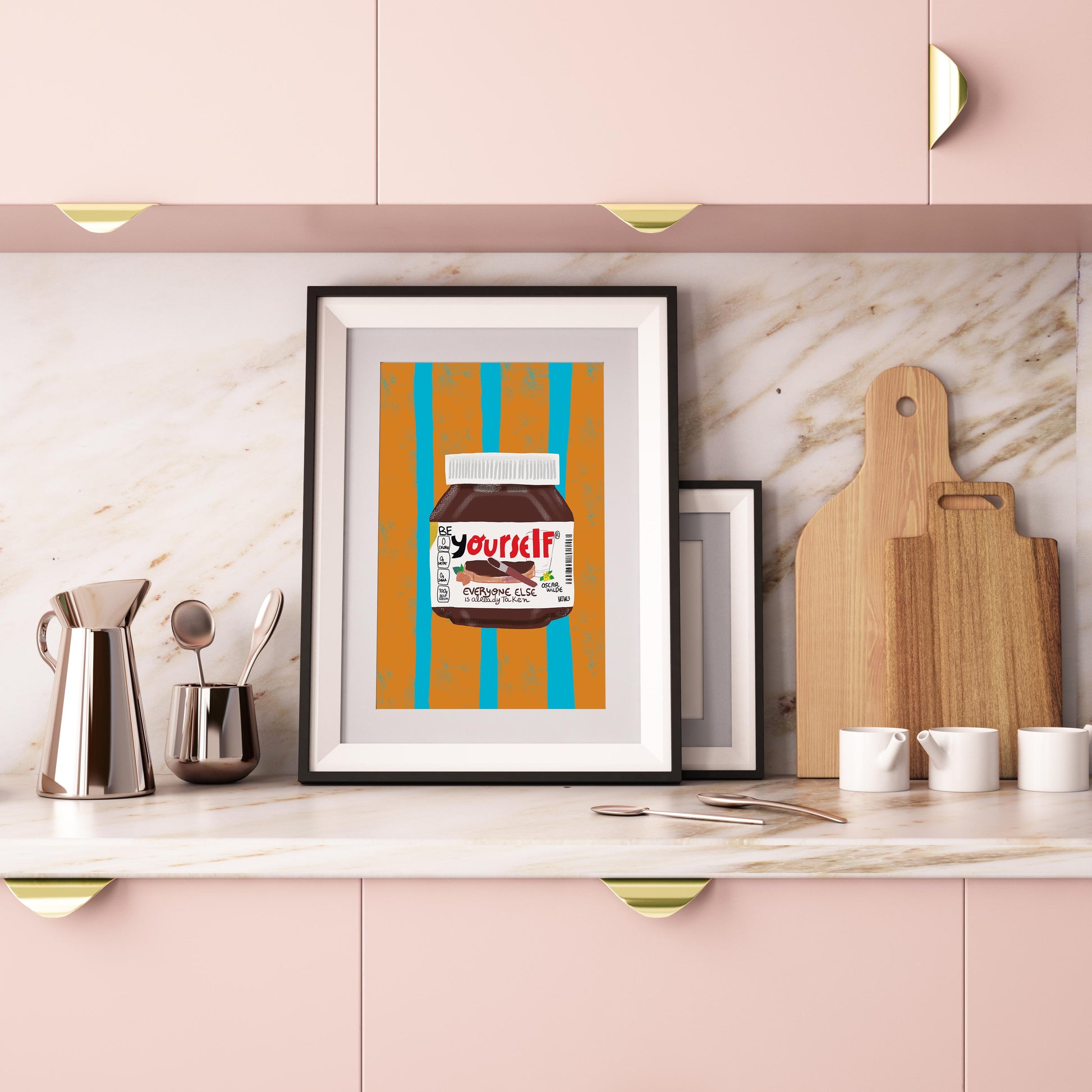 Be Yourself - Art Print - VIOLETREDSTUDIO