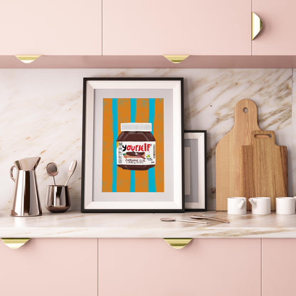 Be Yourself - Art Print - VIOLETREDSTUDIO