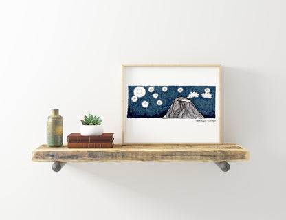 Nicaragua, Cerro negro ~ Wanderlust Prints ~Bedroom Decor - Fun cubicle Decor-TRAVEL PRINTS - VIOLETREDSTUDIO