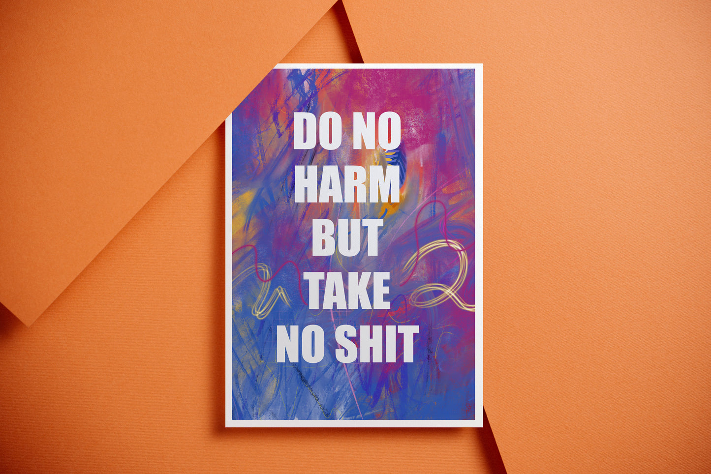 Bold Quote, Typographic Wall Art, Optimistic Decor, Motivational Art Print - VIOLETREDSTUDIO