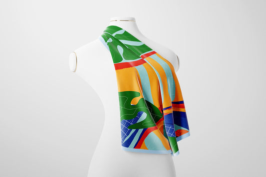 Sunlight Silky Bandana - VIOLETREDSTUDIO